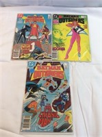 Lot of 3  Batman and the outsiders $.75 comics
