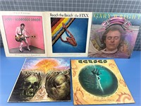 5X CLASSIC ROCK LP VINYL RECORD ALBUMS