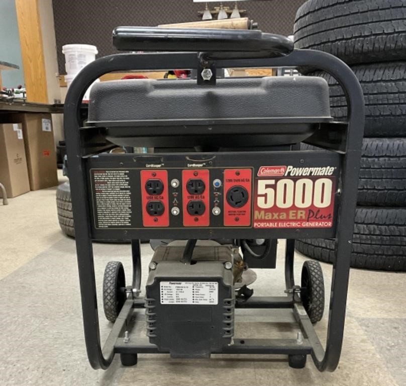 Coleman powermate 5000 generator,