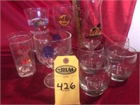 4 Beer Glasses (advertising ) And