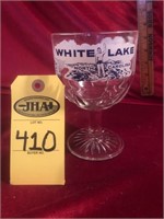 White Lake Goblet 6"