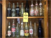 16 Old Soda Bottles