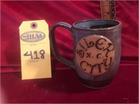 Siler City Pottery Cup Signed Meeks 2015