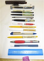 Lot of Vintage Souvenir & Advertising Pens