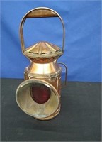 BR Railroad Copper Lantern