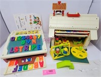 Fisher-Price Desk & School House