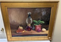 Framed Gold Gilt Still Life Painting