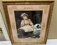 Framed Print of Young Girl