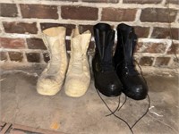 Size 10 Men's Military Rubber Boots