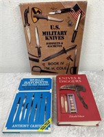 3 x Hardcover Edged Weapon Reference Books