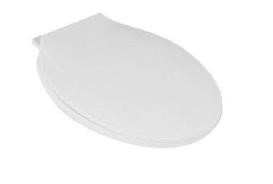 Mansfield White Round Toilet Seat $54