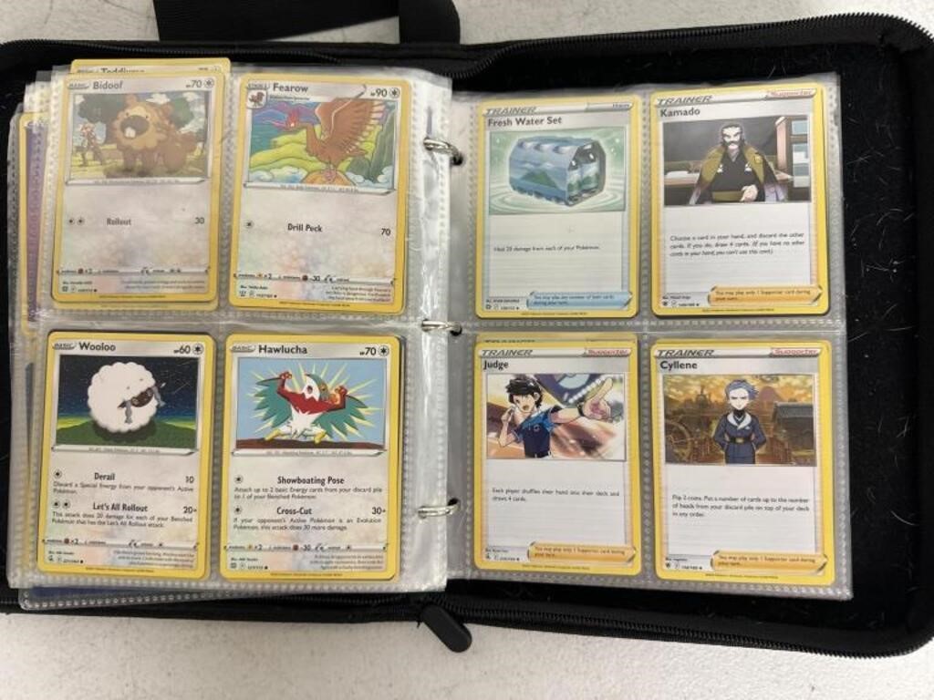 Book of Pokémon cards