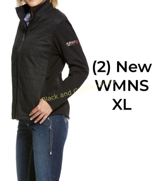 (2) New Women’s XL ARIAT FR Cloud 9 INS Jacket