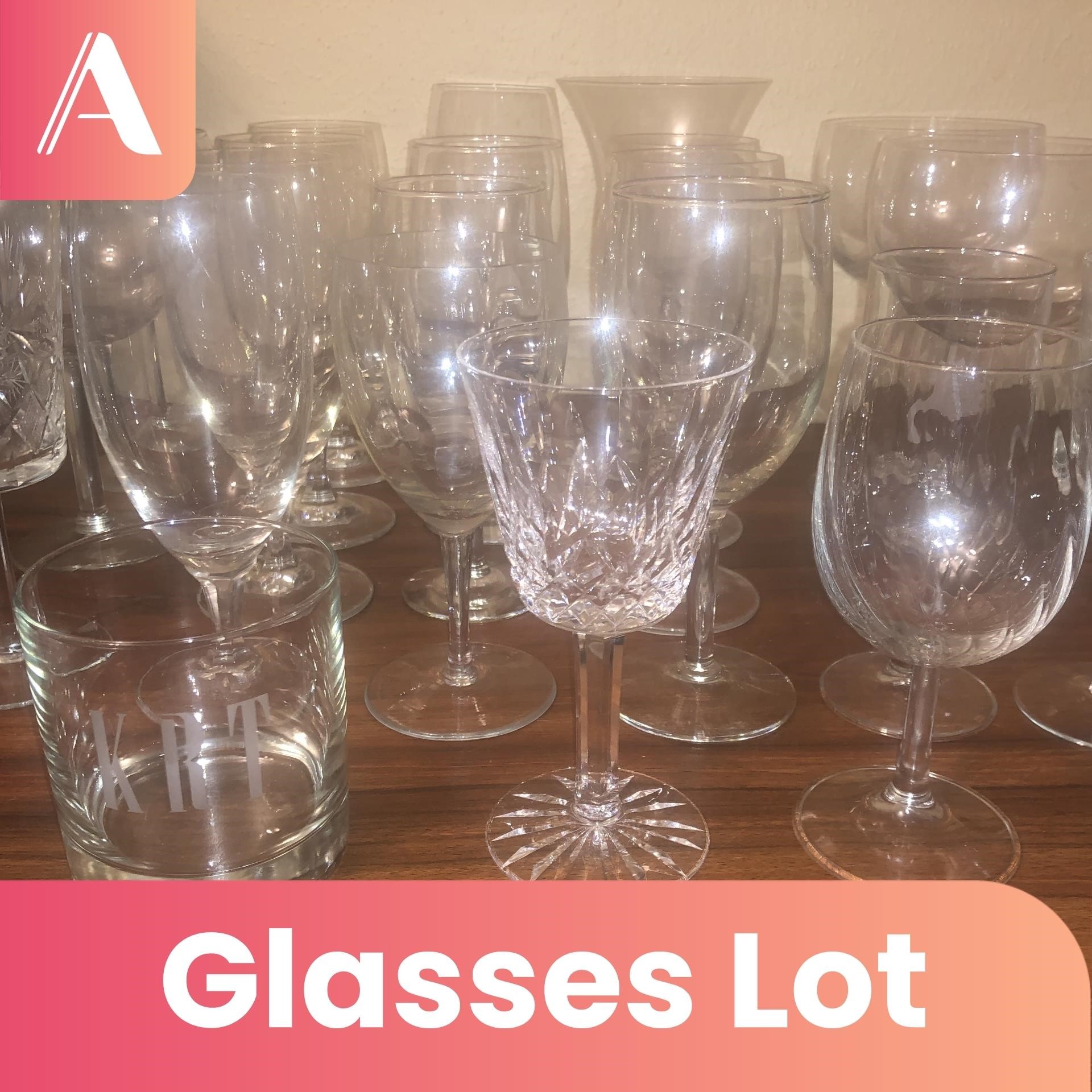 Huge Lot of Glasses