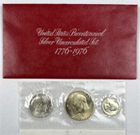 1976 Silver Bicentennial Unc. Coin Set 1776