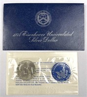 1974 Silver Eisenhower 'Ike' Dollar, Uncirculated