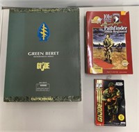3 GI Joe / Ultimate Soldier action figures in box