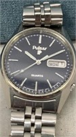 Pulsar Quartz Wristwatch, Working, New Battery