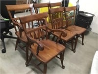 Pennsylvania House Wood Chairs Set 6