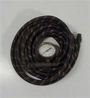 Air Hose with pressure gage