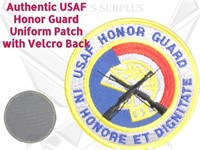 2 Authentic USAF Air Force Honor Guard Patches