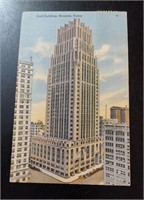 1940s Postcard GULF BUILDING Houston Texas