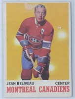 1970-71 OPC Jean Beliveau Card