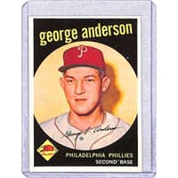 High Grade 1959 Topps Sparky Anderson Rookie