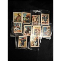 (10) 1951 Hopalong Cassidy Cards