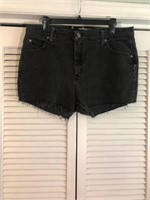 VINTAGE RIDERS BY LEE CUT OFF DENIM SHORT SIZE 18P