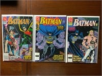 DC Comics 3 piece Batman 467-469