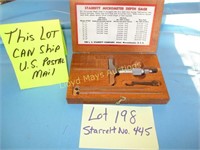 Starrett No.445 Depth Micrometer Set
