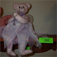 HANDMADE SIGNED MARY KRALL MOHAIR FAIRY BEAR >>>>>