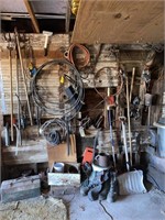 Contents floor to ceiling/misc garage items