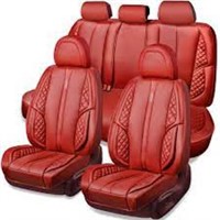 Car Pass Nappa-calfskin Leather Car Seat Covers