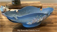 LARGE ROSEVILLE CONSOLE BOWL