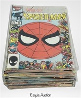 Vintage Marvel Web of Spiderman Comic Books