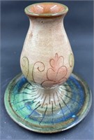 Glazed Pottery Small Vase