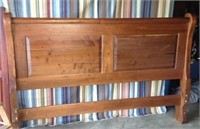 Amish Made King Size Pine Bed