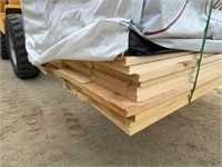 876 LF of 7/8x10 Pine Boards