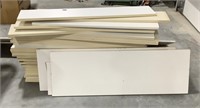 Particle boards for shelves-
35- 48 x 9.5 
6-48