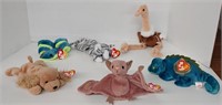 Beanie Baby Lot of 6, excellent condition!