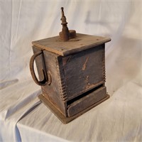 Wooden and Metal Coffee Grinder