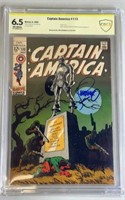 CBCS 6.5 Sig. Series Captain America #113 1969