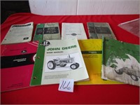 8 JD MANUALS [ LOT OF THEM ROUGH]