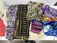 Scarfs of various designs cold water creek, baar