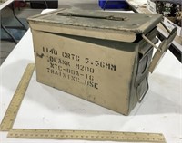 Metal ammo container