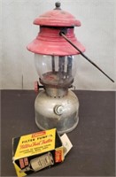 Vintage Coleman Model 200 Lantern w/ Funnel