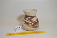 Handmade Vase - Marked Nemadji Pottery