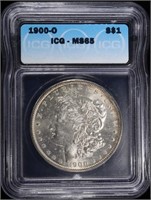 1900-O MORGAN DOLLAR ICG MS65